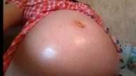 Мой живот может лопнуть от такого большого количества надувания и еды