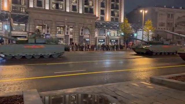 Репетиция парада Победы, 29 апреля 2025 в Москве Военная техника  Парад Победы 2025