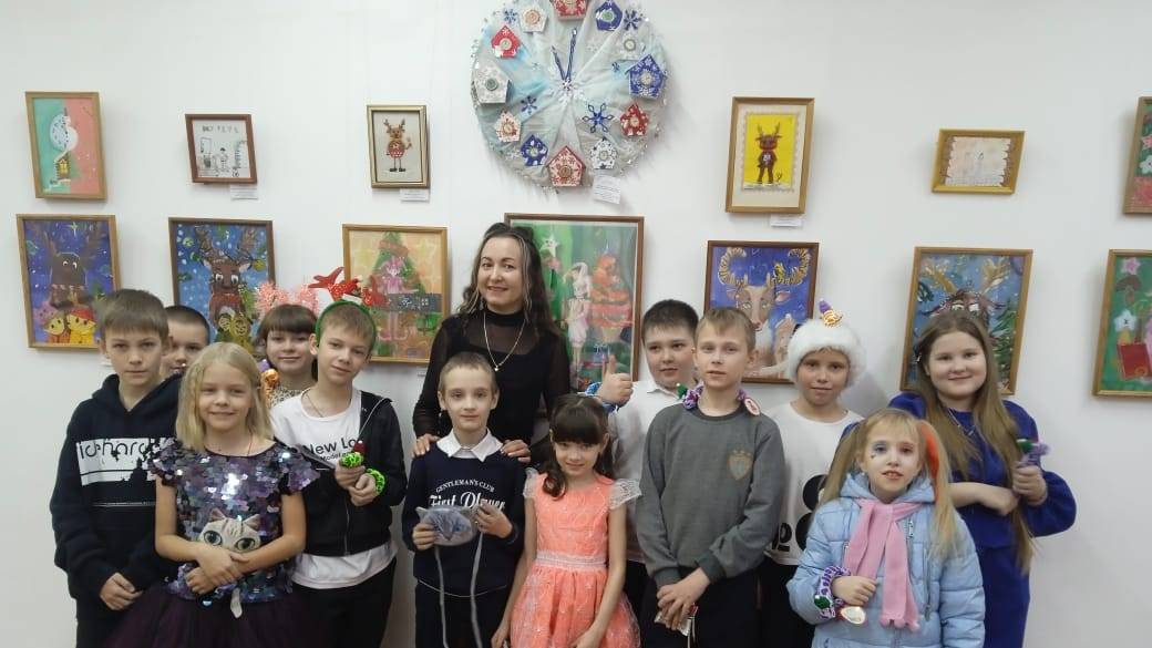 Часть 2. Зимняя выставка студии "Фабрикария"