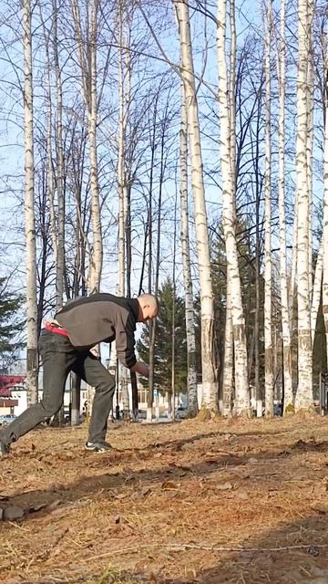 среди берез – часть 2 #music #parkour #flips #acrobatics #sports #backflip