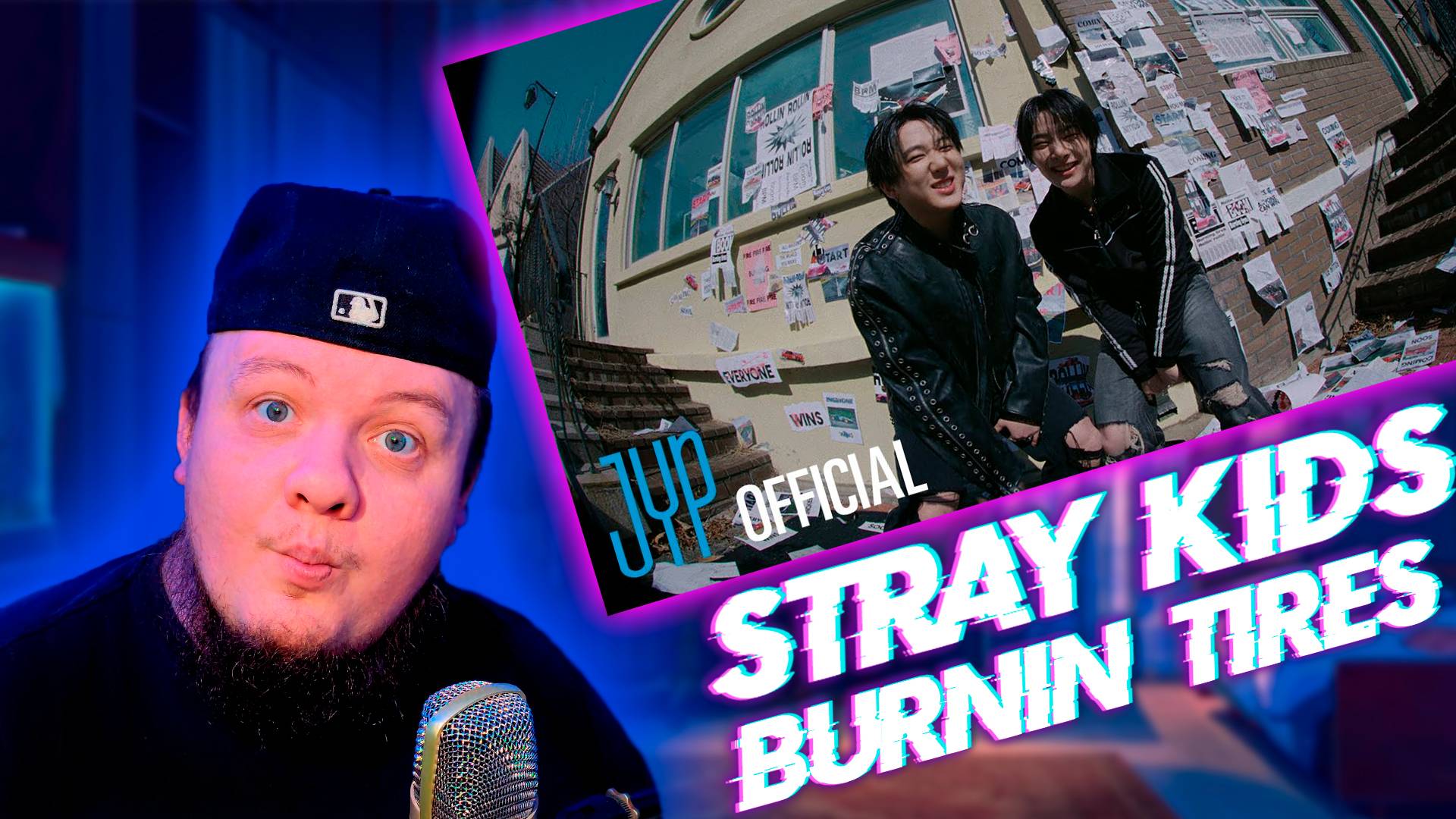Реакция на Stray Kids - Burnin Tires / React to Stray Kids