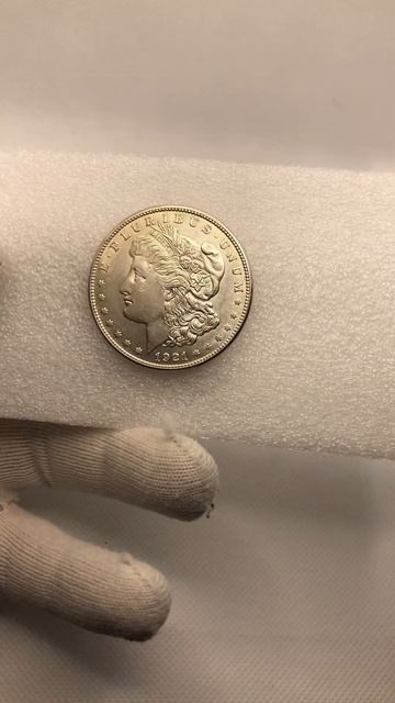 1 Доллар 1921 / Морган доллар / Серебряная монета #coin #collecti