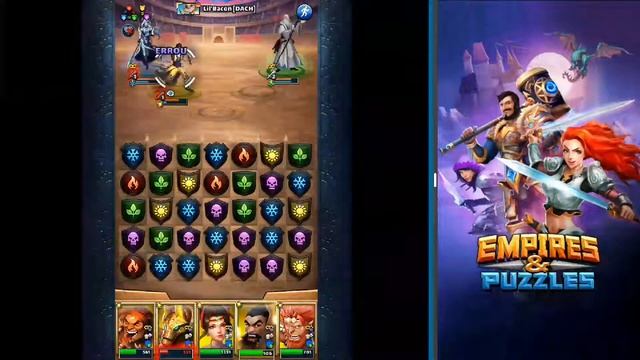 ﻿Empires & Puzzles batalha sangrenta Bloody Battle Кровавые битвы империй и головоломки batalla san