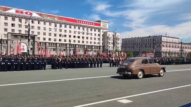 9 мая 2025 год. Парад. г.Челябинск. С Днём Победы!!! Торжественное построение и прохождение торжеств