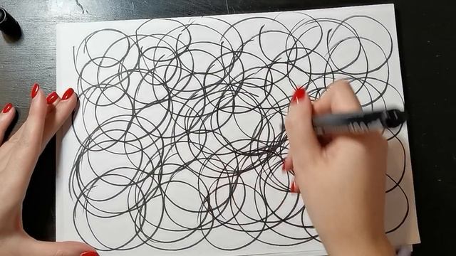 Как снять стресс с помощью рисунка   Нейрографика с Оксаной Авдеевой