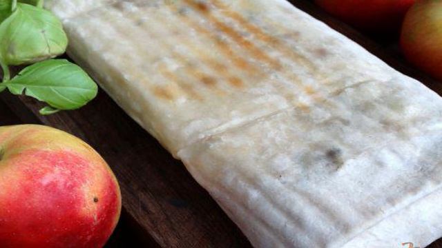 Шаурма домашняя с куриным фаршем