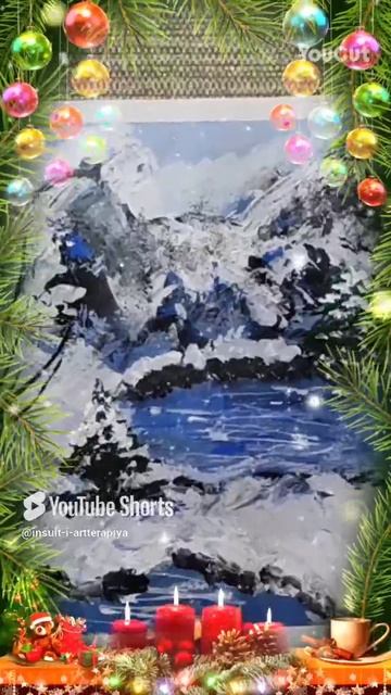 Арт-терапия_Акрил#shorts