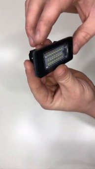 светодиодная подсветка для номерного знака #shorts