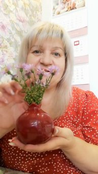 Вазы из коллекция "Сочный гранат"