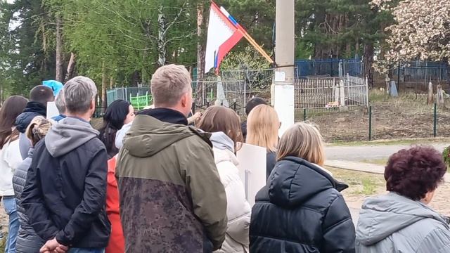Кокшайск, 9 мая, глава администрации Пётр Николаевич.