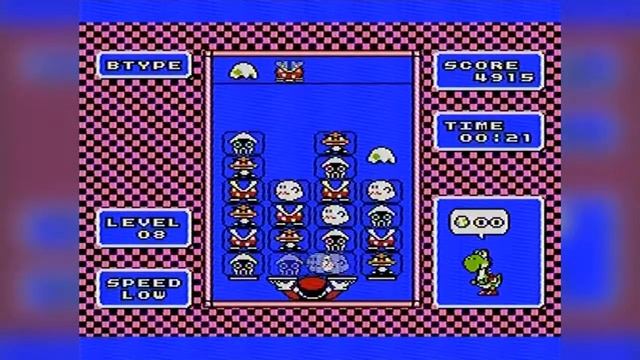 ヨッシーのたまご aka Yoshi (J) (NES/Famicom) - Полное Прохождение