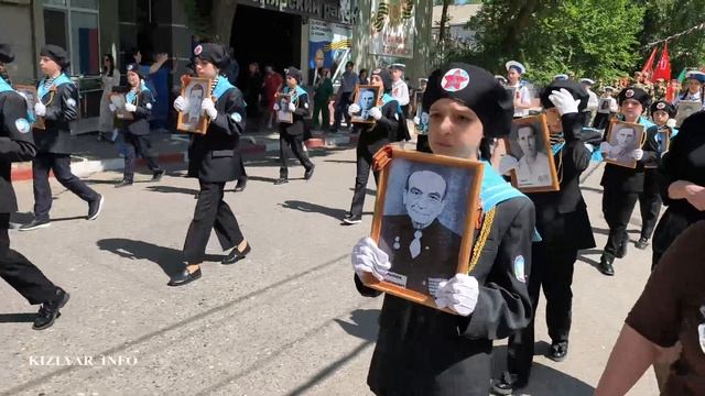 Парад наследников Победы прошел в Кизляре