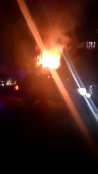 Пожар астана Байтерек