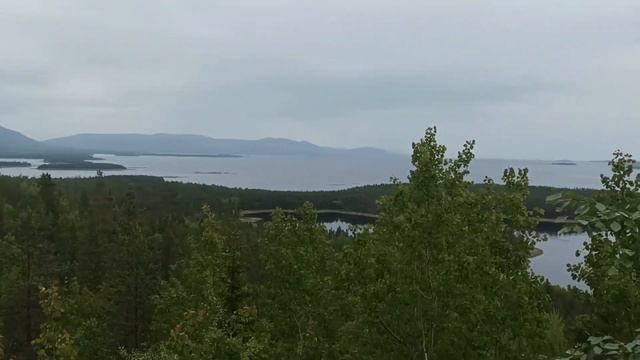 Едем в Кандалакшу. Белое море и подъем на гору. Последн