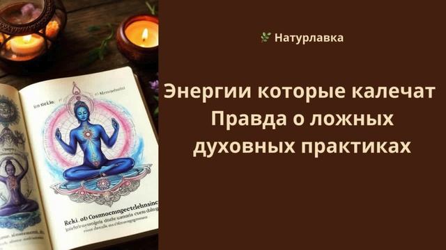 Энергии которые калечат, правда о ложных духовных практиках.