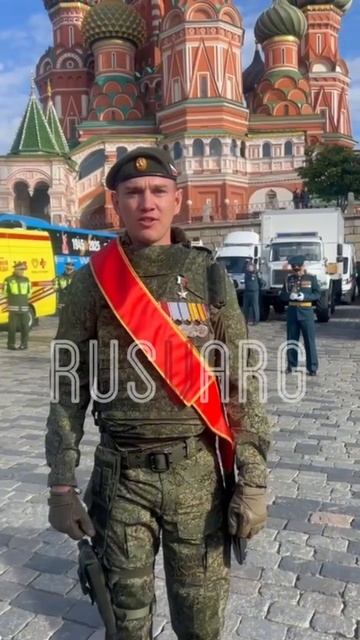Поздравление с Великой Победой от Героя России майора Захарова Егора!