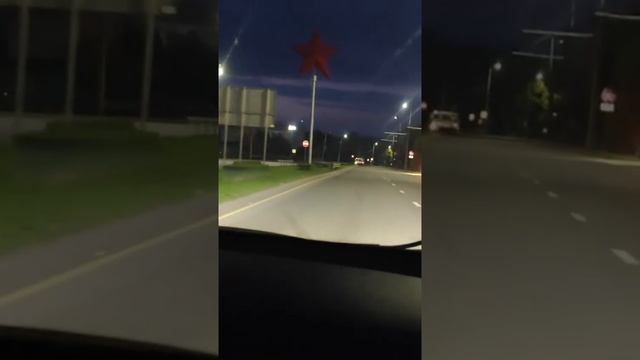 Вечернее макшоссе.
Донецк, Макеевка.