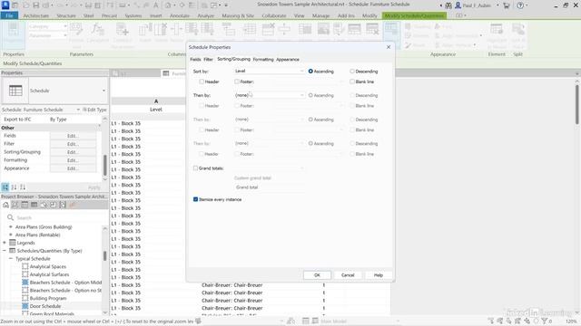 4.04 - Adding a schedule view