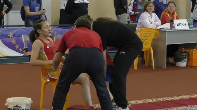 Первенство России по вольной борьбе среди юниорок. 16.04.2016. Чувашия. Новочебоксарск.