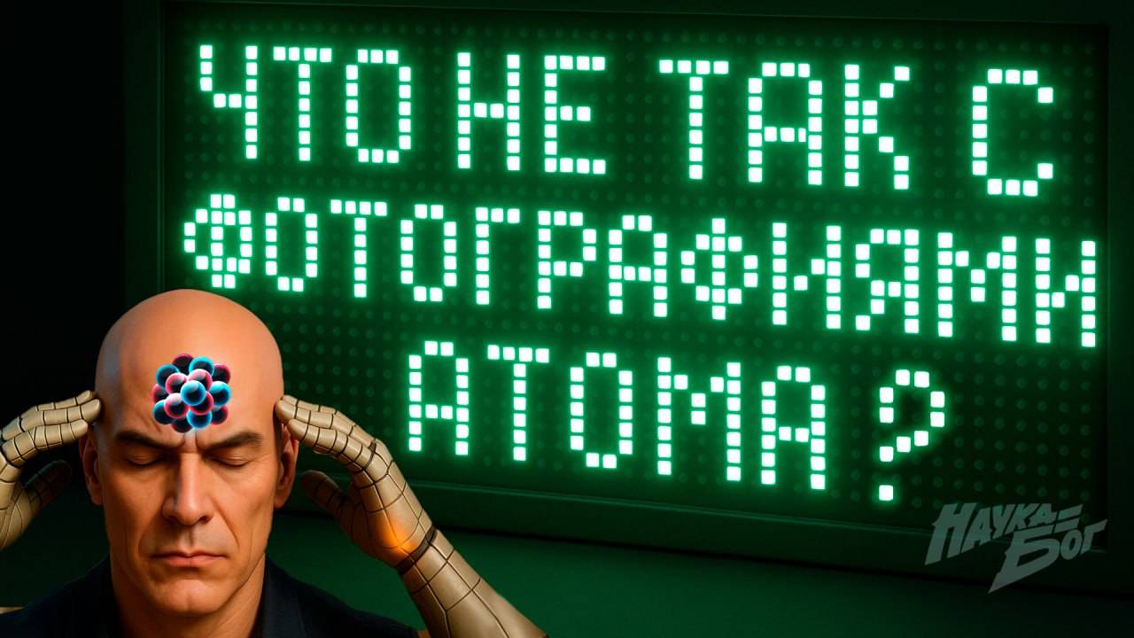 Что не так с "фотографиями" атома?