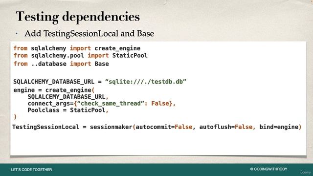 10. Pytest - Setup Dependencies Overview
