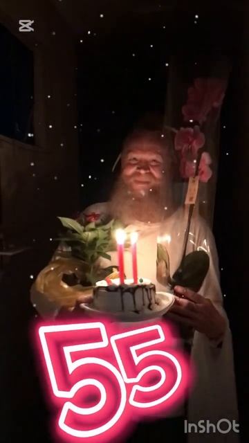 На меня напало пятидесятипятилетие (даже слово, и то т?