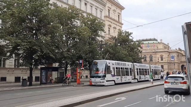 Чехия Прага 2024 г. прогулка по улицам старинного города.