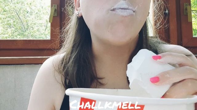 Хрустящий и вкусный Снежок. #асмр #asmr #crunch