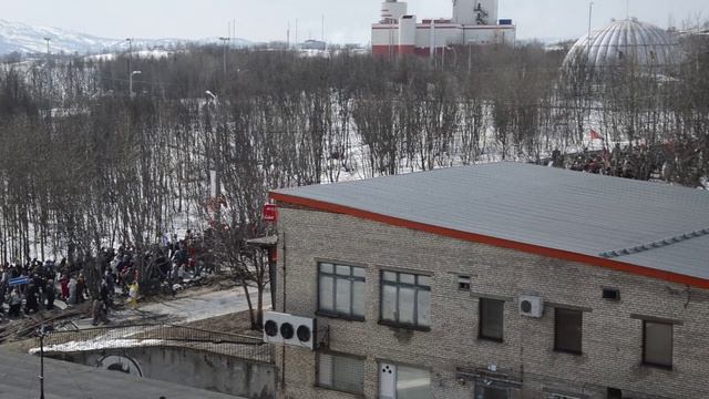 Шествие колонны Бессмертного полка в Мурманске (2025)