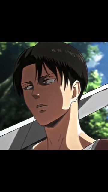 Аниме: Атака титанов #anime #аниме #animeedit #анимемомент #левиаккерман #леви