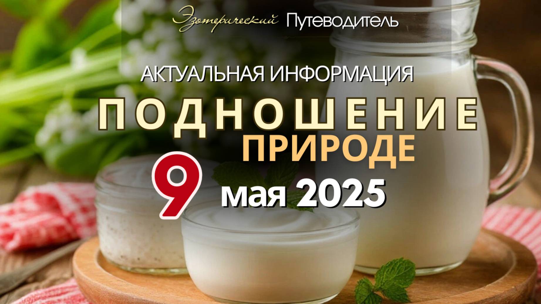 9 МАЯ - День ПОБЕДЫ или БЕЛЫЙ день! ПОДНОШЕНИЕ ПРИРОДЕ. Разбор ДАТЫ.