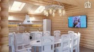 Построили банный комплекс из оцилиндрованного бруса в Белгородской области.
ООО СК АртЛайн.
