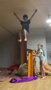 Кажется мы продумали новый вид спорта 🤭😜😁