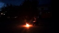 Огненный rope dart.