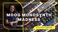 Comparing 8 Moog Monosynths: From Model D to New Messenger