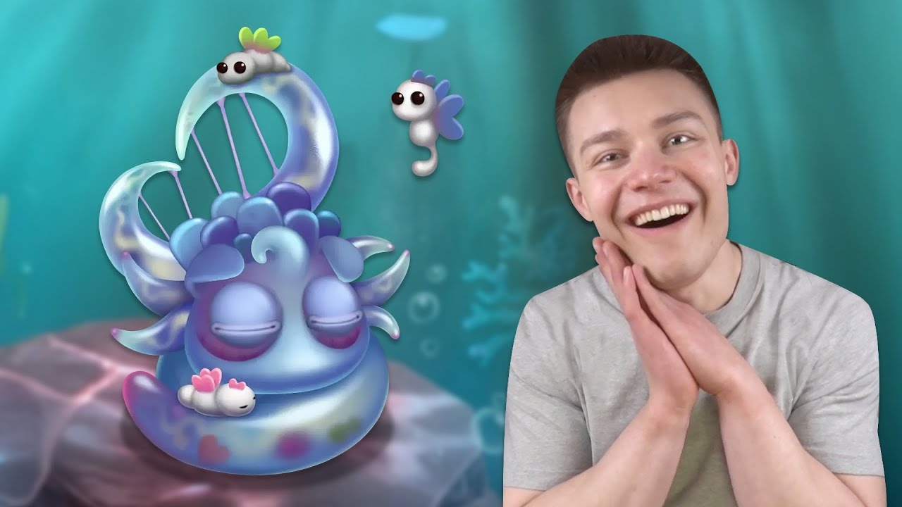 [Английский] Реакция МПГ на Маленького Херузыря (Мои Поющие Монстры, My Singing Monsters)
