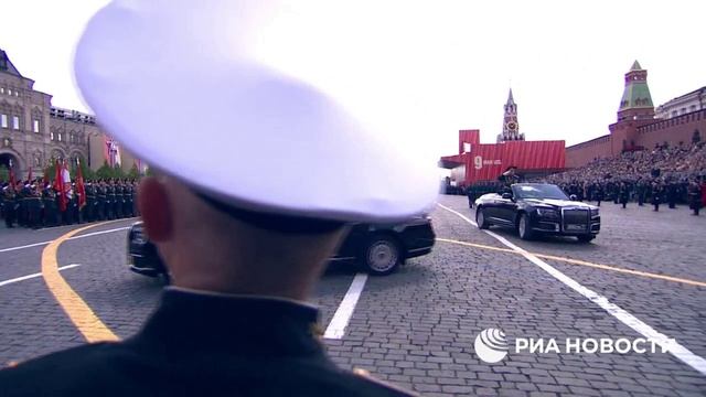 Военный парад на Красной площади в честь Дня Победы