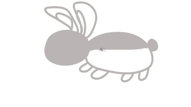 Рисуем зайку часть 18
