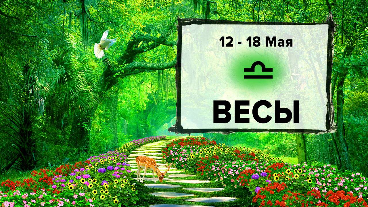 ВЕСЫ ♎ 12 - 18 Мая 2025 | Расклад таро на неделю для знака Зодиака Весы
