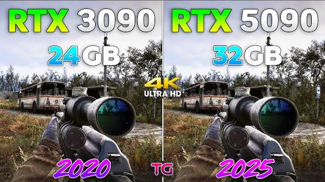 RTX 3090 vs RTX 5090 - A Really Huge Difference