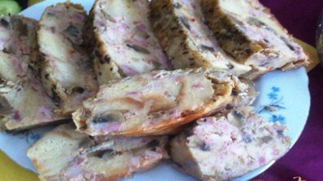 Фаршированная курица