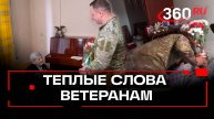 Десантники в Луганске: теплые слова ветеранам