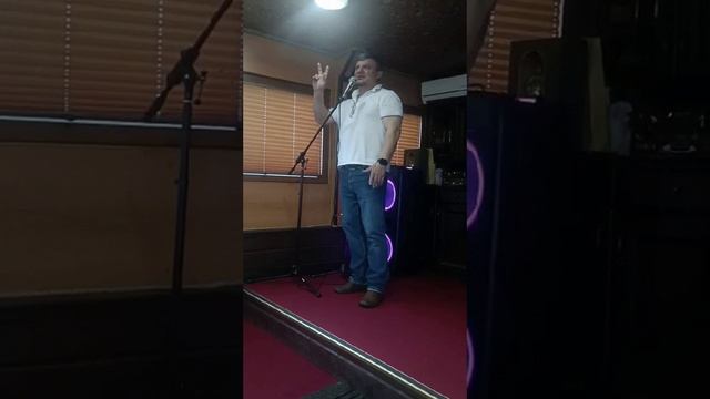 Выступление капитана Александра на первом мероприятии команды т/х "Позитив".