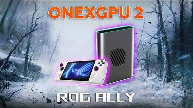 Powerful eGPU ONEXGPU 2 with RX 7800M