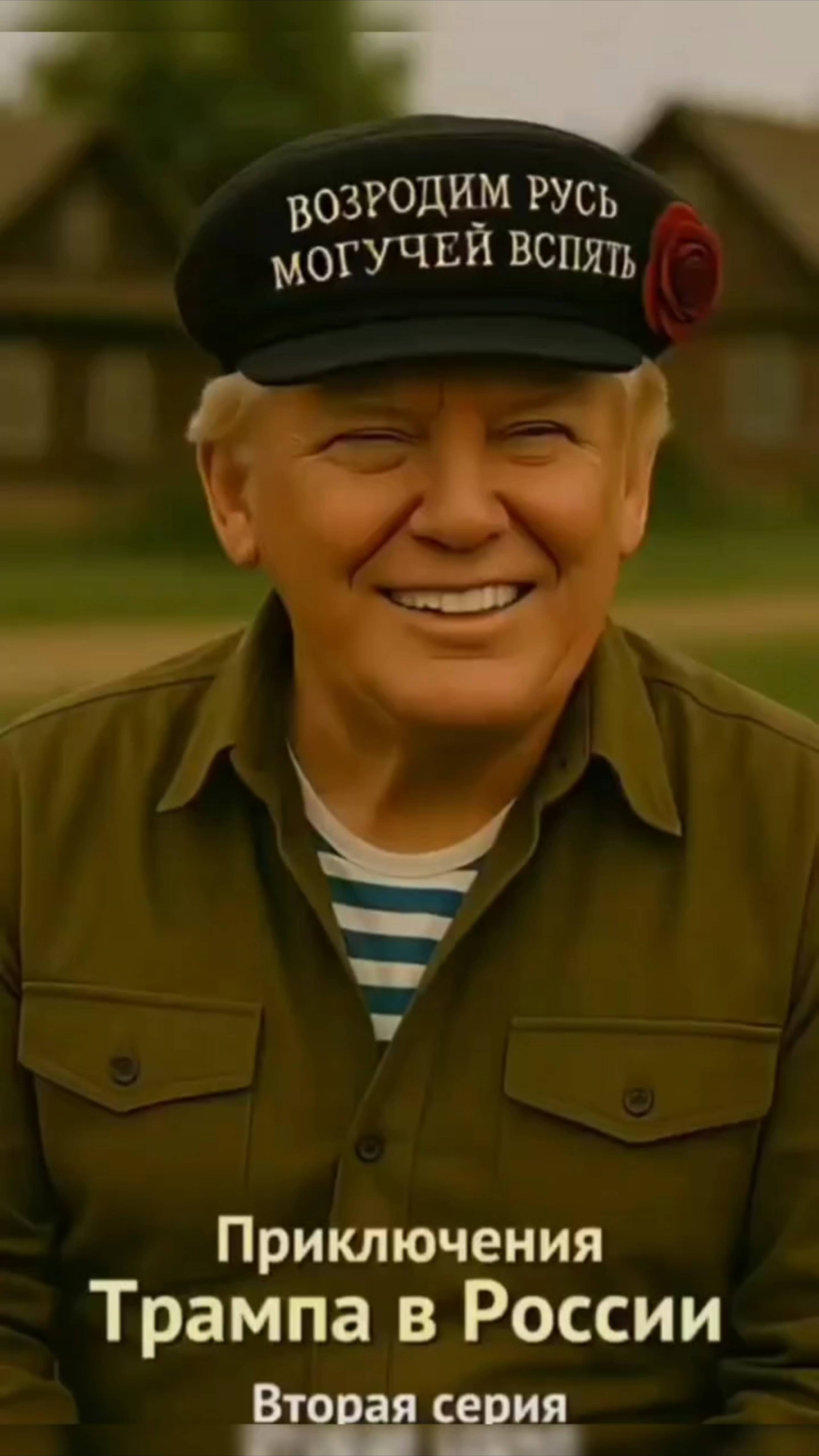 ПРИКЛЮЧЕНИЯ ТРАМПА В РОССИИ # ИИ НЕЙРОСЕТЬ 👍🔥💯😁👌🫶✊🤣🤩🤘😉✌️