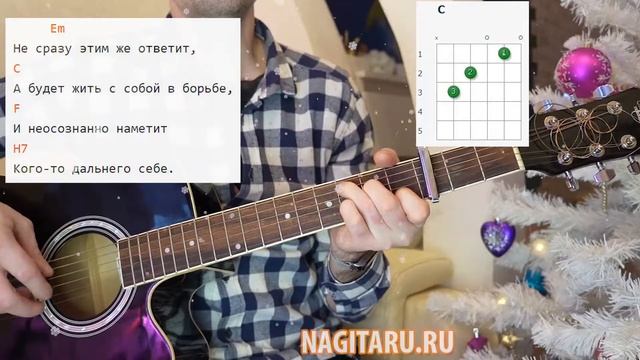 СО МНОЮ ВОТ ЧТО ПРОИСХОДИТ. Аккорды от Em, кавер на гита?