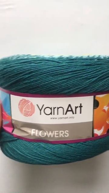Подробный обзор пряжи YarnArt Flowers(Хлопок с полиакрилом секционного крашения) №270