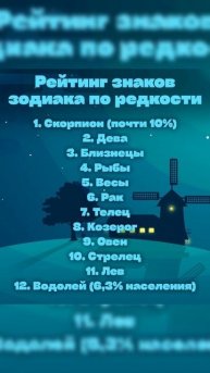 РЕЙТИНГ ЗНАКОВ ЗОДИАКА ПО РЕДКОСТИ #знакизодиака #гор?