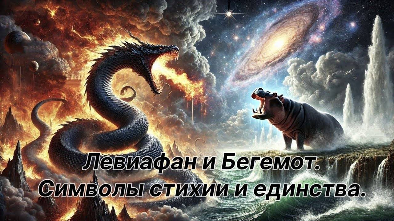 Левиафан и Бегемот / Символы стихии и единства в библейском и мифологическом контекстах