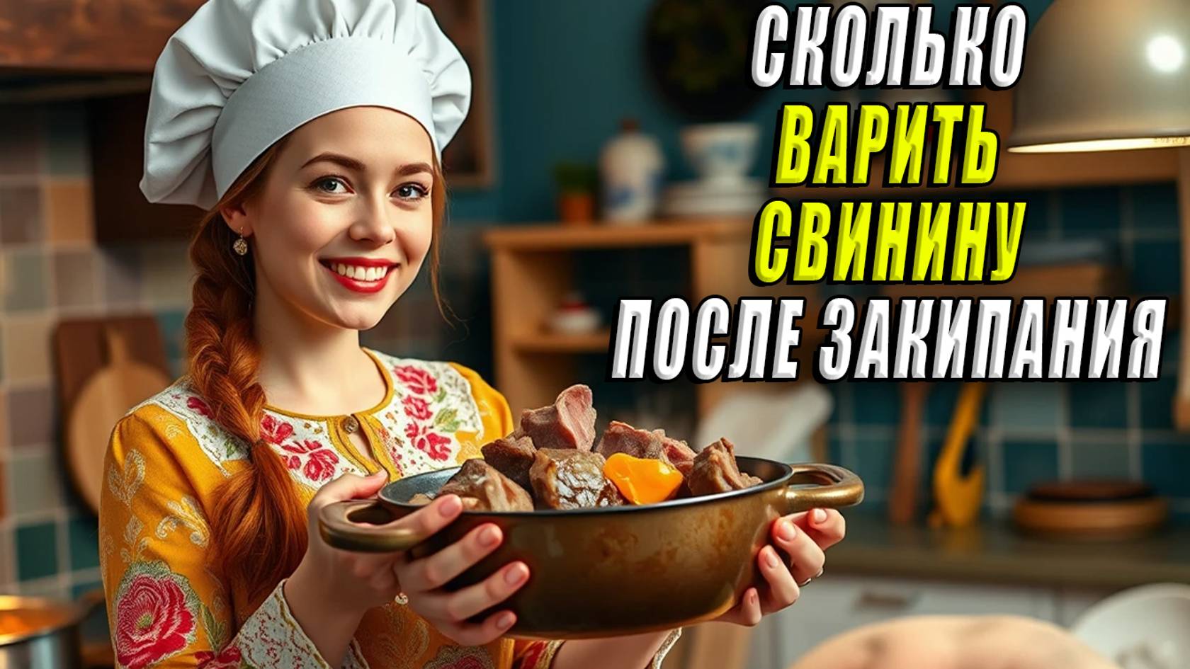 Сколько варить свинину после закипания